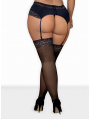 Krásné punčochy Drimera stockings XXL - Obsessive